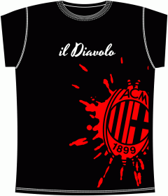 Прикольные футболки: Milan 1 Black